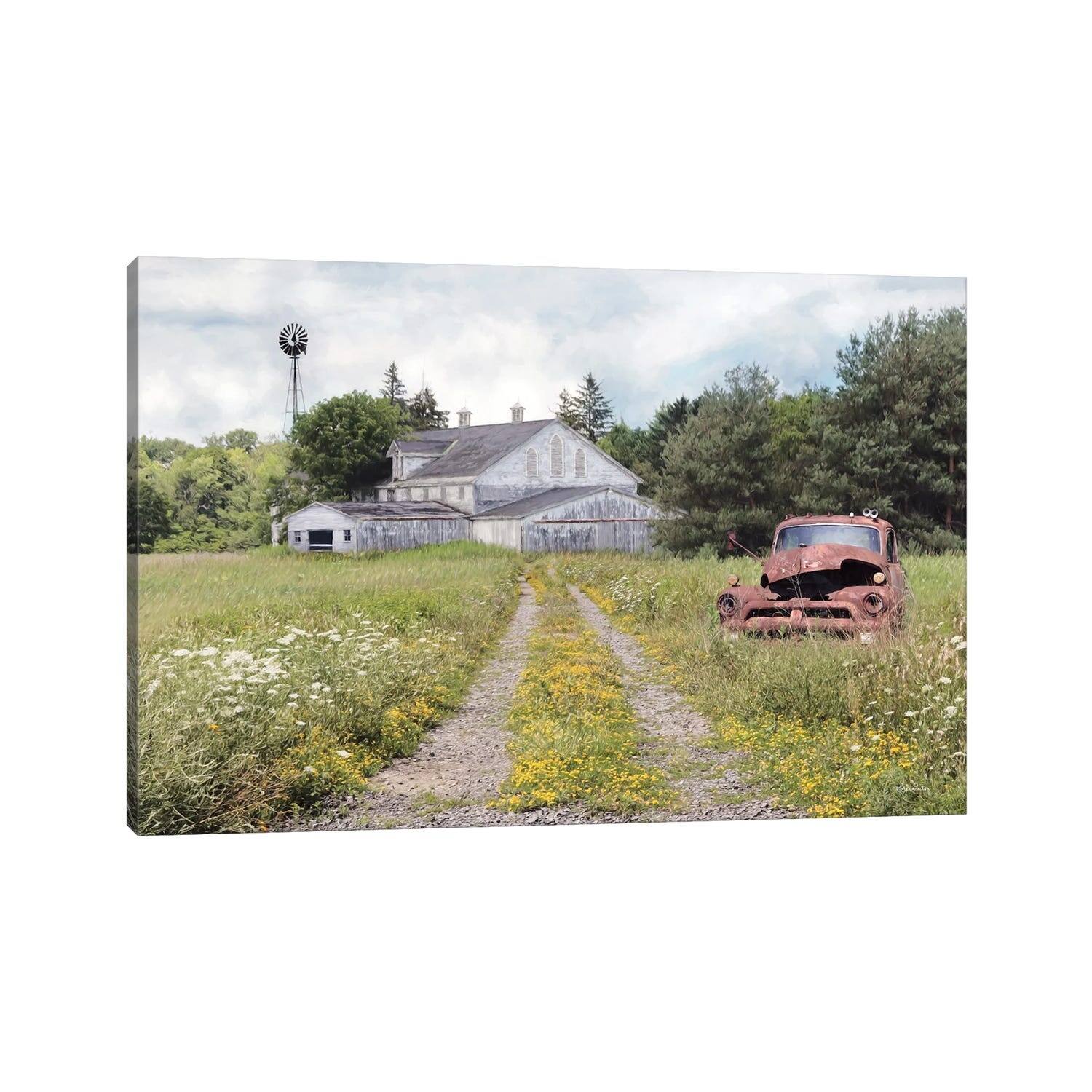 iCanvas "Grand Old Barn" by Lori Deiter Canvas Print - Bed Bath